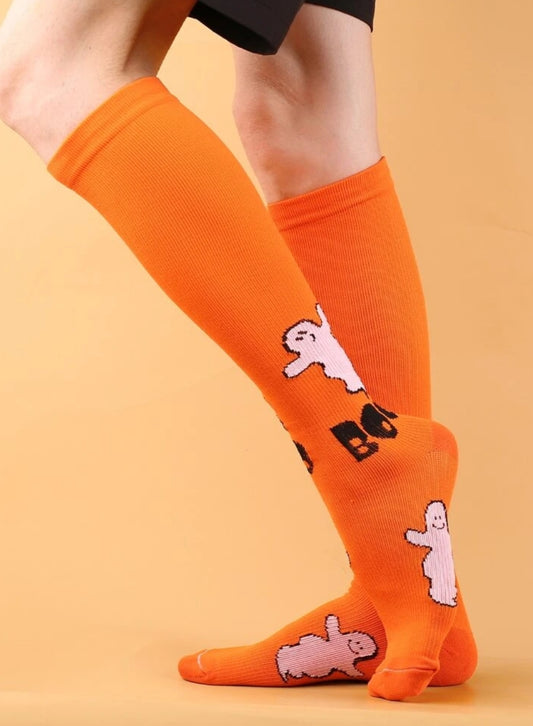 Halloween knee socks