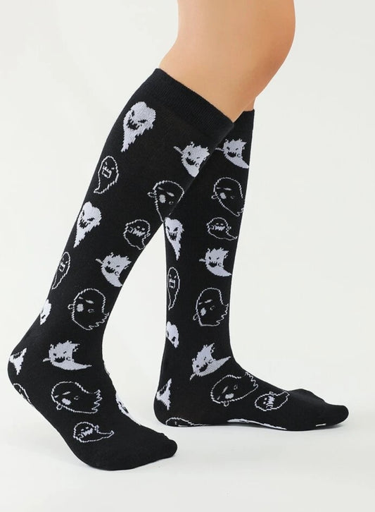 Halloween knee socks