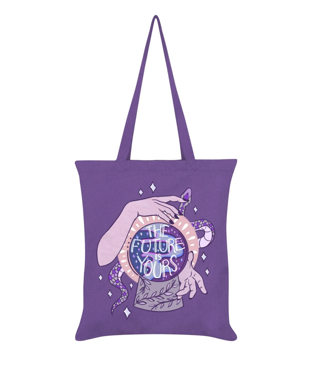 The Future Is Yours Violet Tote Bag