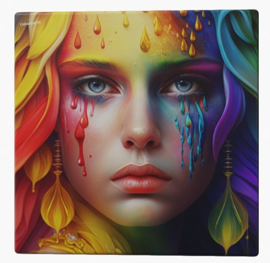 Rainbow Queen Canvas