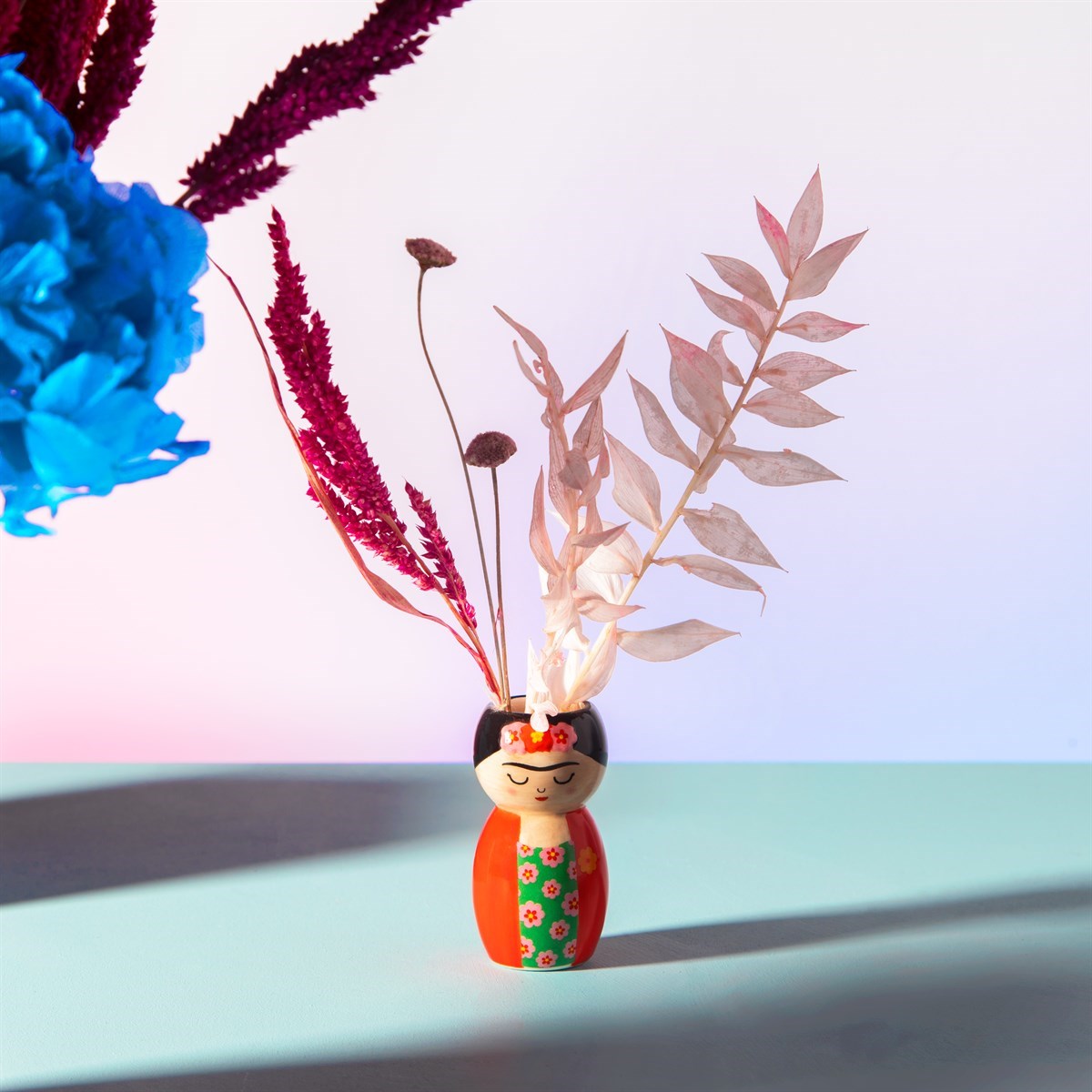 Frida Kahlo Mini Vase