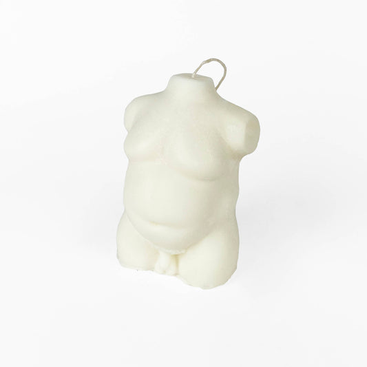 Dads male body Body Positive Candle