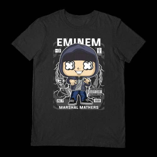 Pop Culture - Eminem Adult T-Shirt