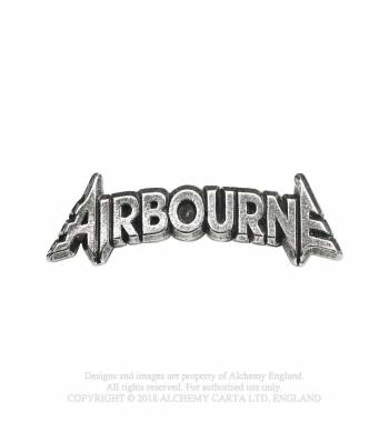 Airbourne: lettering logo Badge
