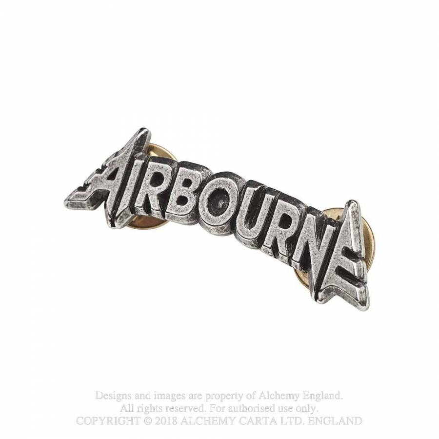 Airbourne: lettering logo Badge