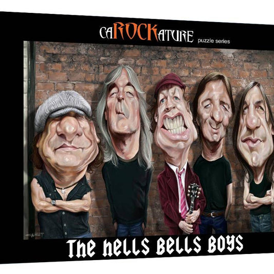 AC/DC THE HELLS BELLS BOYS - 1000 piece jigsaw