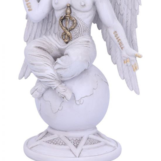Dark Lord 26cm White Baphomet Figurine - PRE ORDER