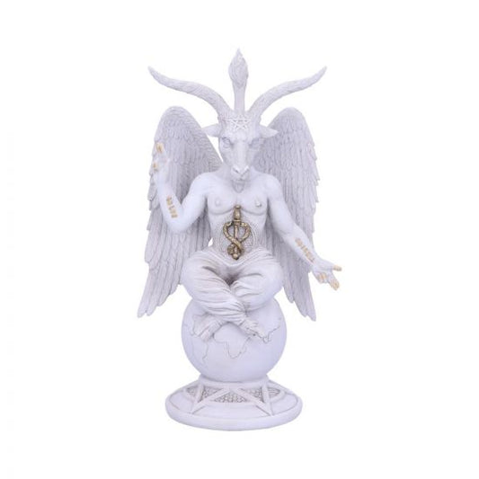Dark Lord 26cm White Baphomet Figurine - PRE ORDER