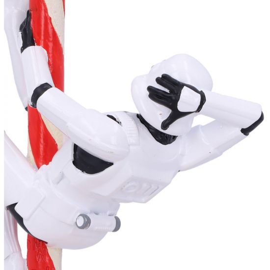 PRE-ORDER Stormtrooper Candy Cane Hanging Ornament 12cm
