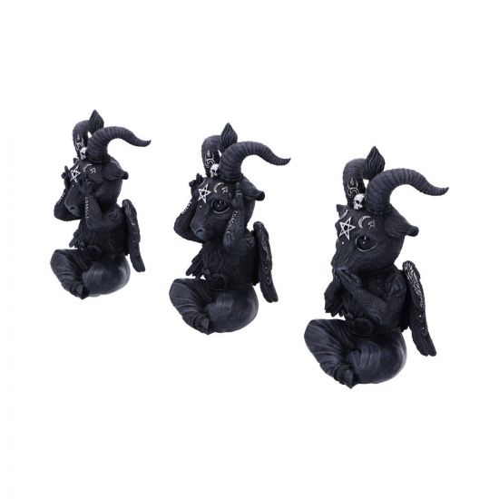 Three Wise Baphaboo Figurines 13.4cm