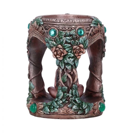 Bronze Mother Earth Tea Light Holder