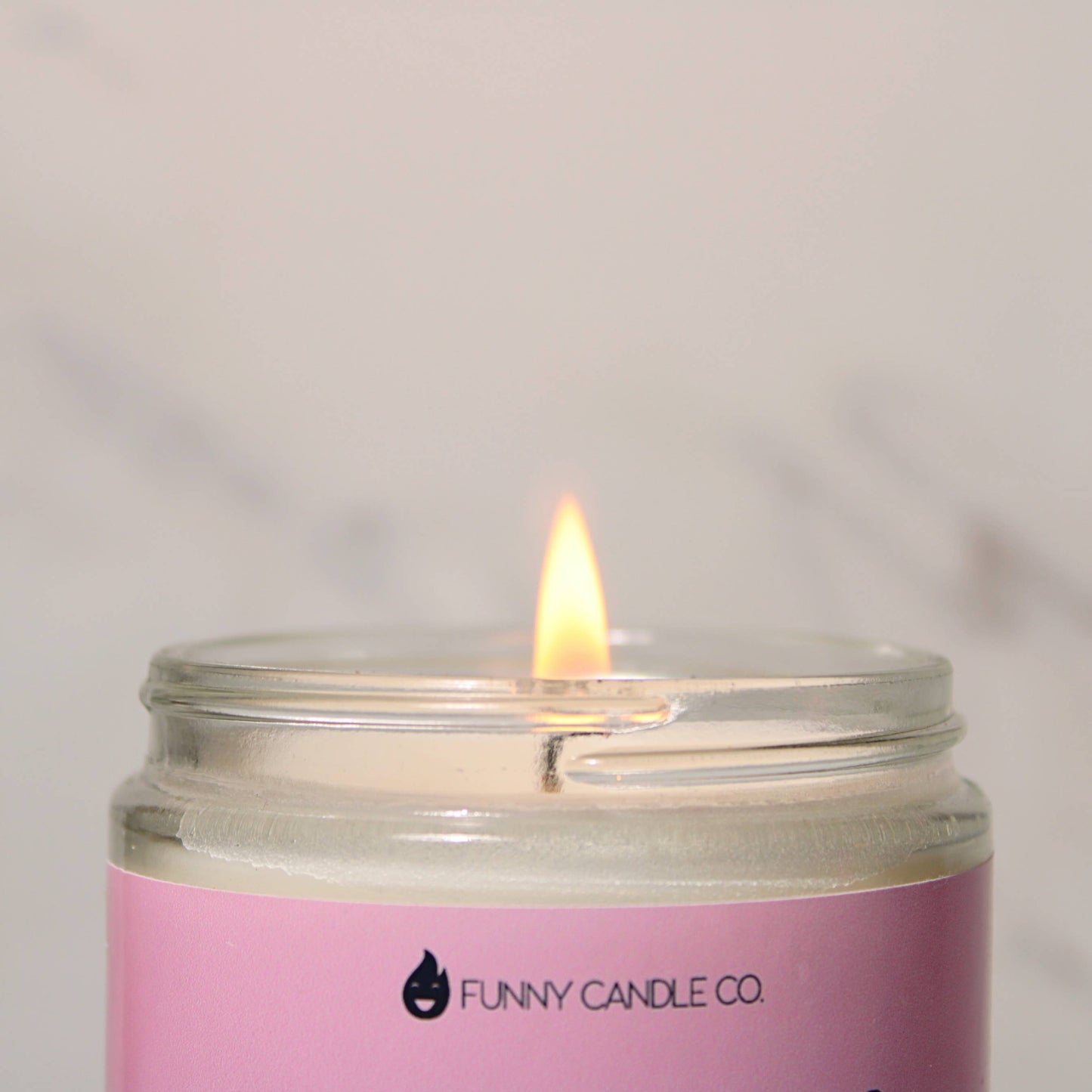 Let That Sh*t Go Candle (Pink) Candle-  coconut wax