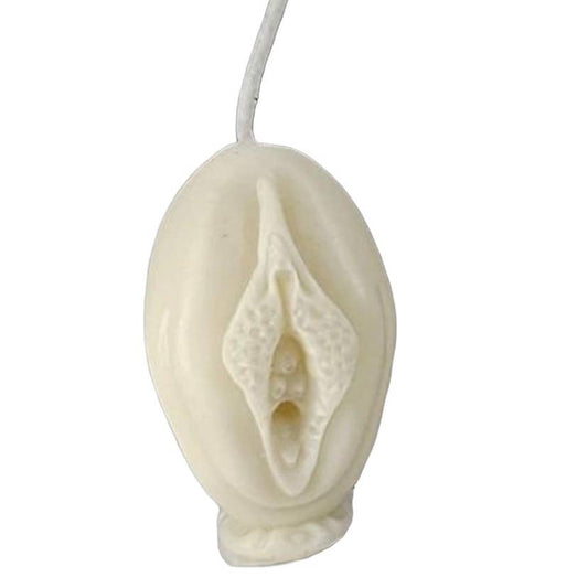 Artistic vulva hand sculptured vagina candle / vulva soap