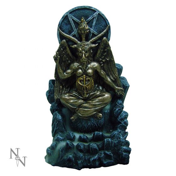 Baphomet Backflow Incense Burner 18cm