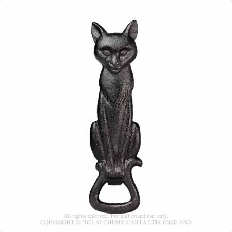 CAST IRON CAT BOTTLE OPENER