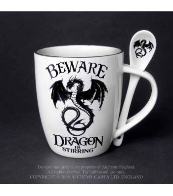 Dragon is Stirring: Mug and Spoon Set