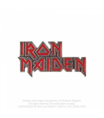 Iron Maiden: enamelled logo Badge