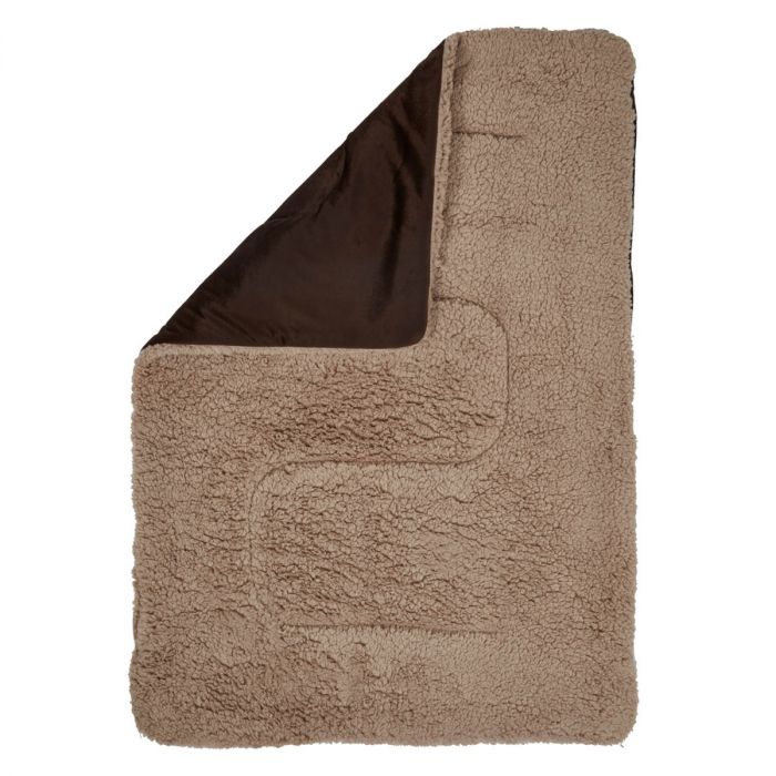 Dreamscene Sherpa Soft Pet Blanket, Brown - 75 x 110cm