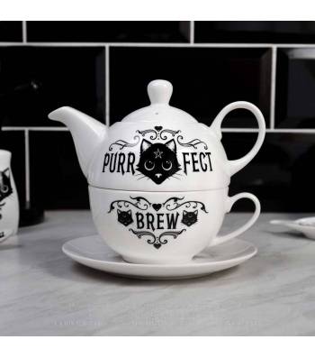 Purrfect Brew: Tea for One