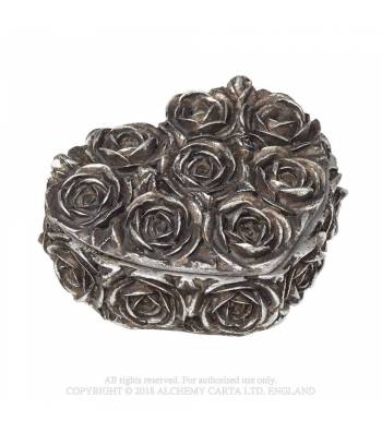 Rose Heart Trinket Box