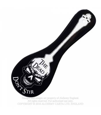 The Dead Don't Stir Spoon Rest