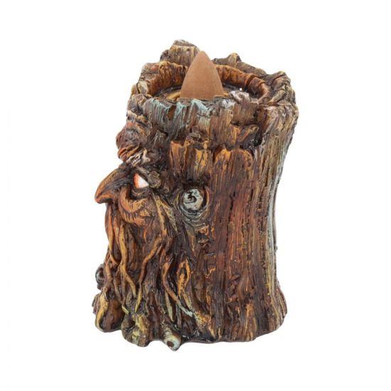 Aged Oak Backflow Incense Burner 8.5cm