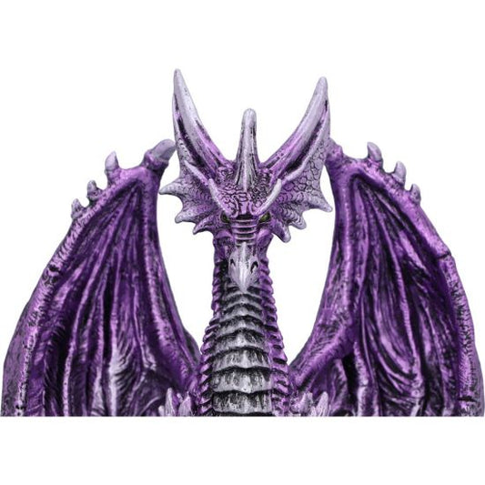 Porfirio Purple Dragon Figurine 17.7cm