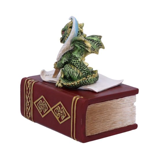 The Scribe Dragon Trinket Box 13.8cm