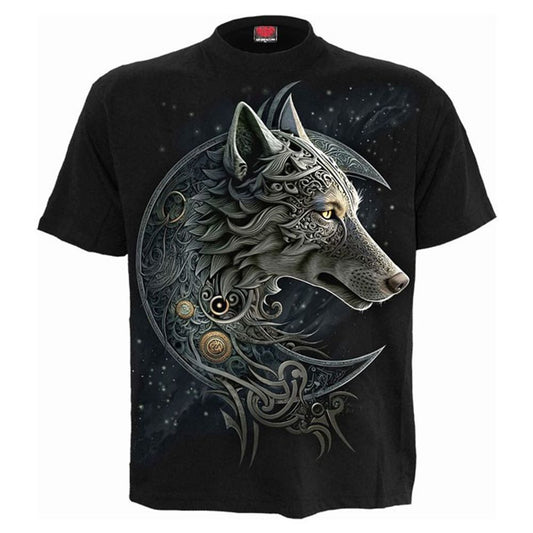 Celtic Wolf T-Shirt by Spiral Direct L